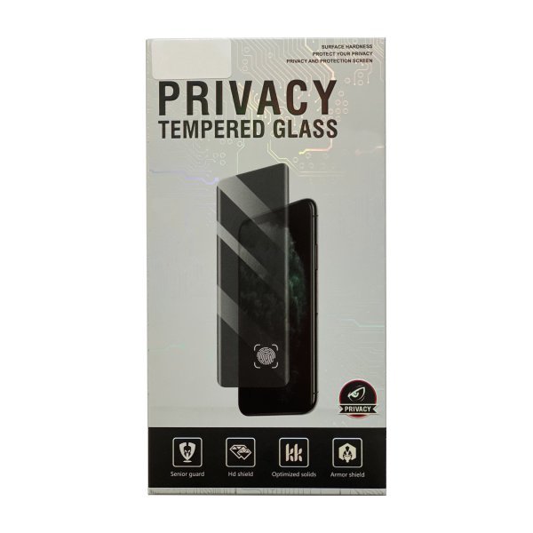 LCD apsauginis stikliukas Full Privacy Apple iPhone 13 / 13 Pro / 14 / 16e / 17e juodas