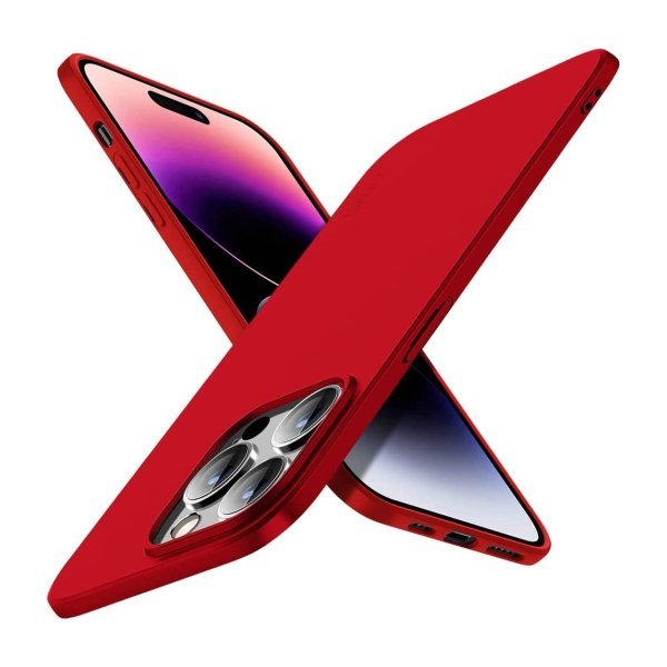 Dėklas X-Level Guardian Apple iPhone 14 Pro Max raudonas