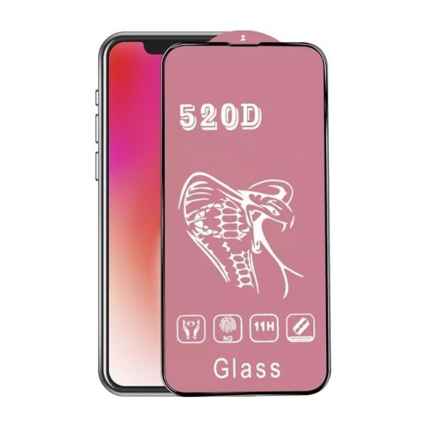 LCD apsauginis stikliukas 520D Apple iPhone 14 Pro Max juodas