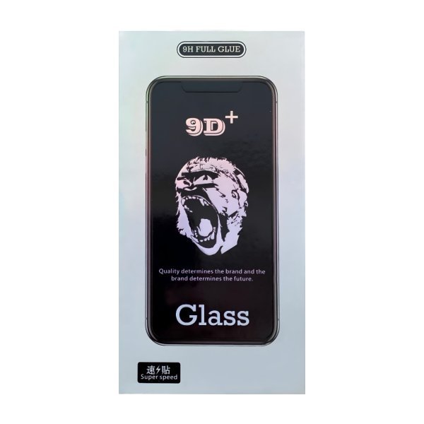 LCD apsauginis stikliukas 9D Gorilla Apple iPhone 15 Pro Max juodas