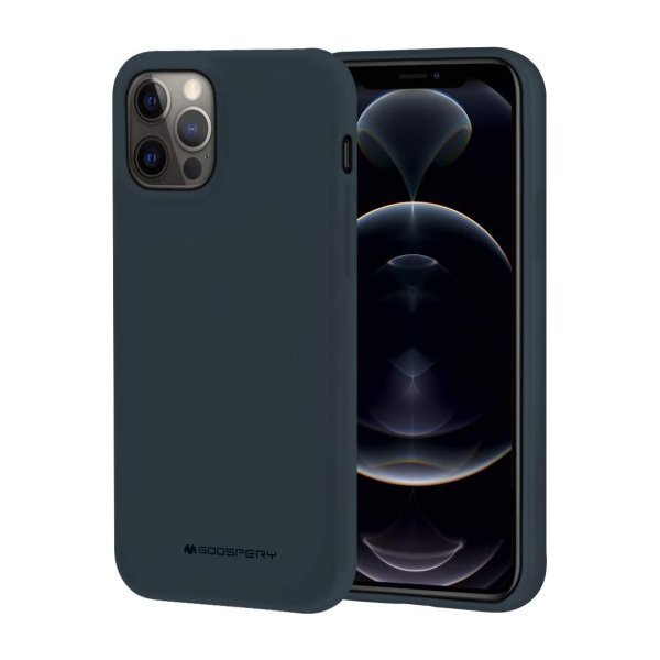 Dėklas Mercury Soft Jelly Case Samsung S928 S24 Ultra tamsiai mėlynas