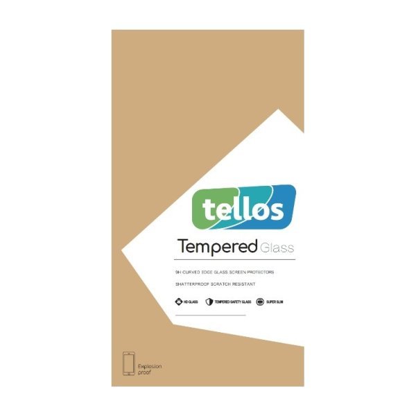 LCD apsauginis stikliukas 2.5D Tellos Samsung S928 S24 Ultra juodas