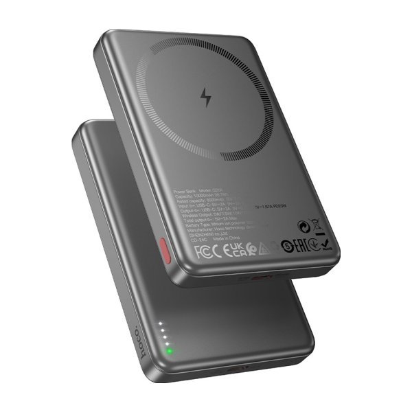 Išorinė baterija Power Bank Hoco Q26A PD20W MagSafe 10000mAh juoda