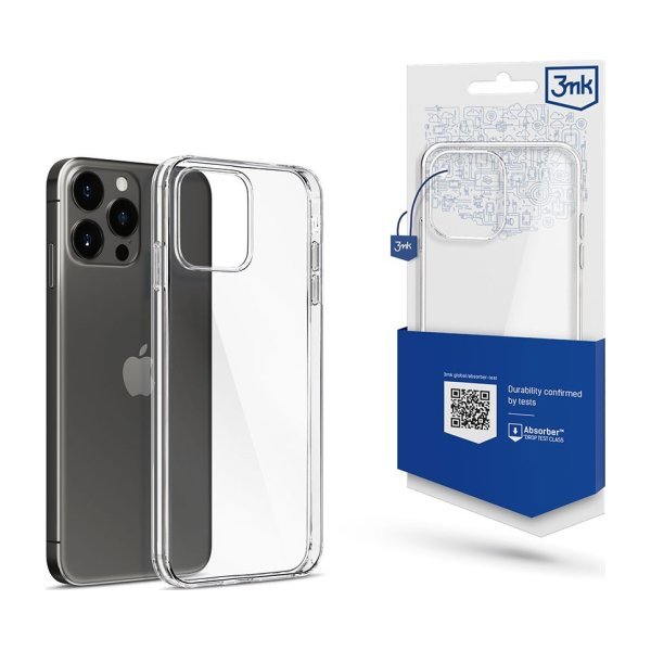 Чехол 3mk Clear Case 1,2mm Apple iPhone 16 Pro Max