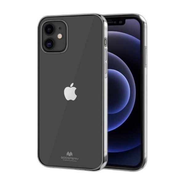 Dėklas Mercury Jelly Clear Apple iPhone 16 Pro skaidrus