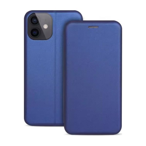 Dėklas Book Elegance Samsung S938 S25 Ultra tamsiai mėlynas