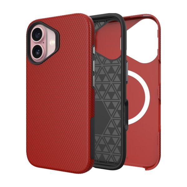 Чехол Perfectionists Triangle Mag Case Apple iPhone 13 / 14 красный