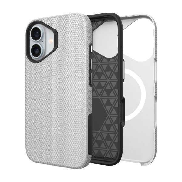 Чехол Perfectionists Triangle Mag Case Apple iPhone 13 / 14 серебристый