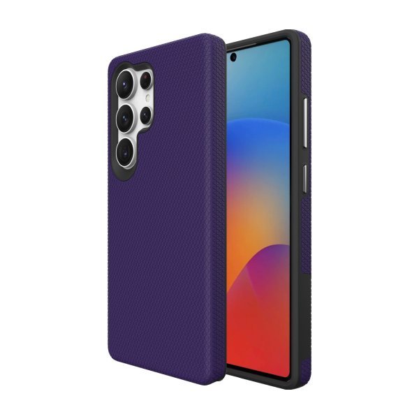 Dėklas Perfectionists Triangle Case Samsung S918 S23 Ultra 5G violetinis