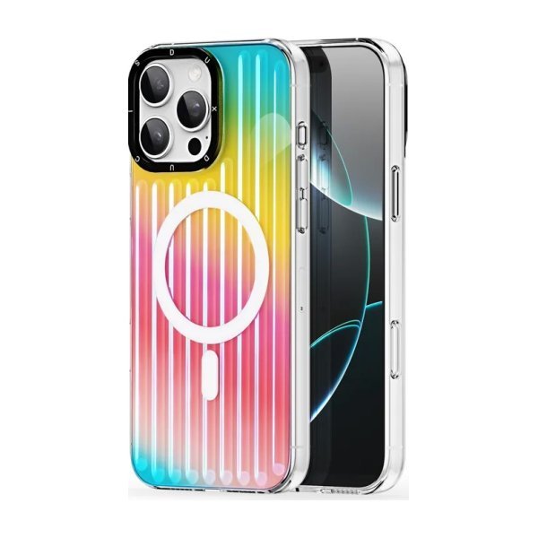 Чехол Dux Ducis Zest Apple iPhone 16 Pro Max Gradient Rainbow