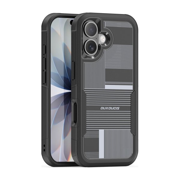 Чехол Dux Ducis Shld Apple iPhone 17 чёрный (Umbra Pattern)