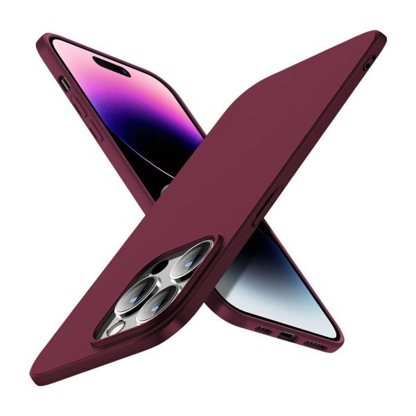 Dėklas X-Level Guardian Apple iPhone 17 Pro / 18 Pro tamsiai raudonas